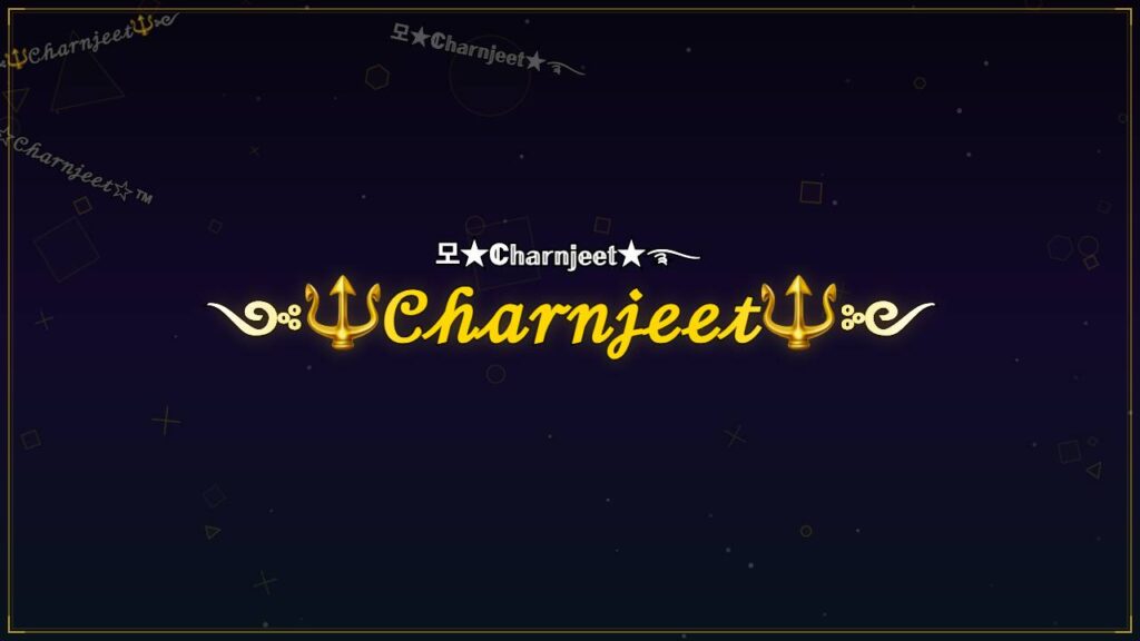 ༺🔱𝒞𝒽𝒶𝓇𝓃𝒿ℯℯ𝓉🔱༻ – Charnjeet Stylish Name