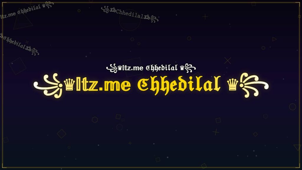 ꧁♛𝕀𝕥𝕫.𝕞𝕖 ℭ𝔥𝔥𝔢𝔡𝔦𝔩𝔞𝔩 ♛꧂ – Chhedilal Stylish Name
