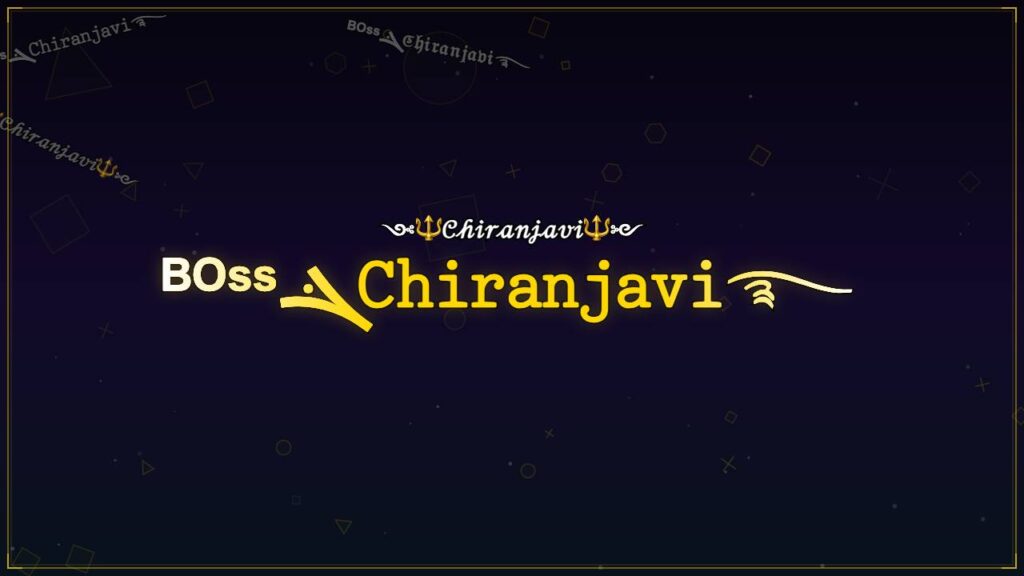 ᴮᴼˢˢܔ𝙲𝚑𝚒𝚛𝚊𝚗𝚓𝚊𝚟𝚒࿐ – Chiranjavi Stylish Name