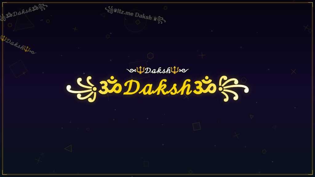 ꧁ॐ𝒟𝒶𝓀𝓈𝒽ॐ꧂ – Daksh Stylish Name
