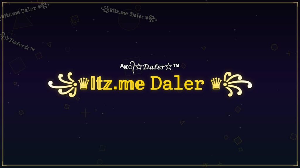 ꧁♛𝕀𝕥𝕫.𝕞𝕖 𝙳𝚊𝚕𝚎𝚛 ♛꧂ – Daler Stylish Name