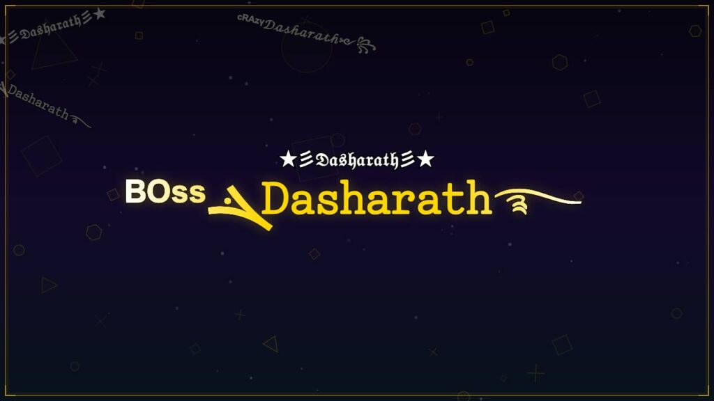 ᴮᴼˢˢܔ𝙳𝚊𝚜𝚑𝚊𝚛𝚊𝚝𝚑࿐ – Dasharath Stylish Name