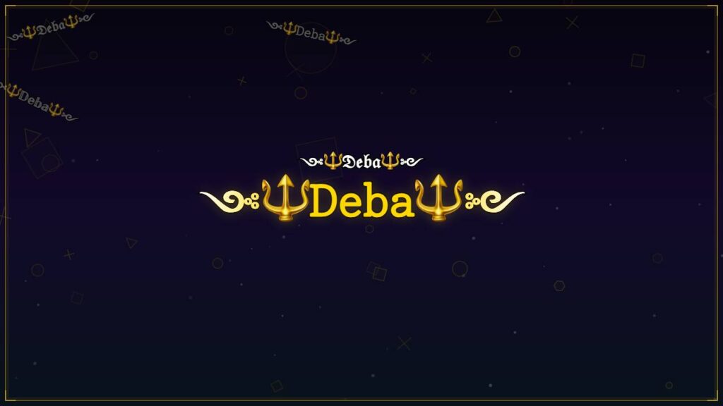 ༺🔱𝙳𝚎𝚋𝚊🔱༻ – Deba Stylish Name