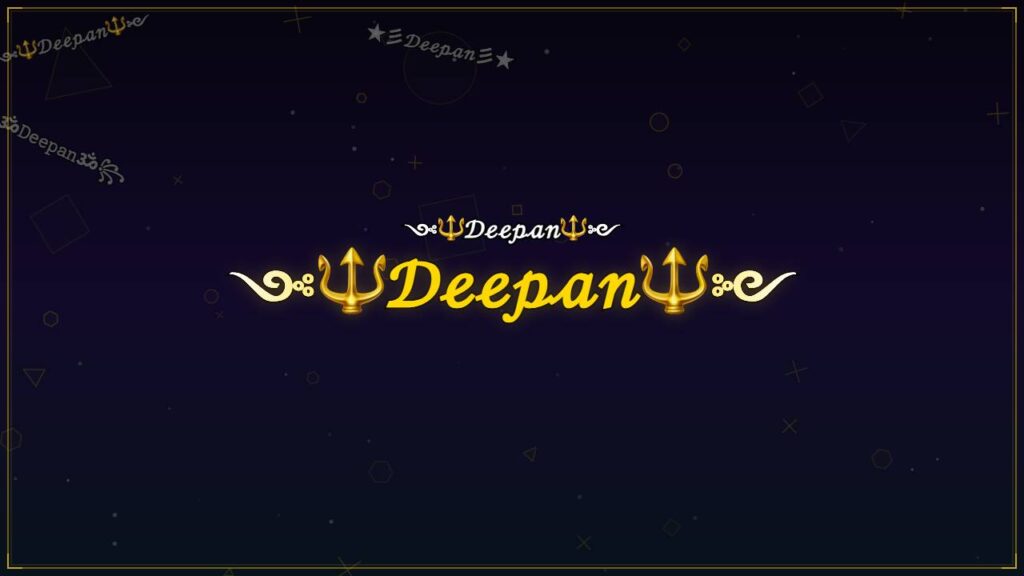 ༺🔱𝒟ℯℯ𝓅𝒶𝓃🔱༻ – Deepan Stylish Name