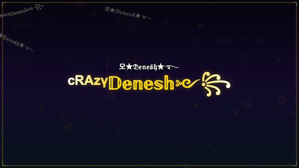 ᶜᴿᴬᶻᵞ𝔻𝕖𝕟𝕖𝕤𝕙༻꧂ – Denesh Stylish Name