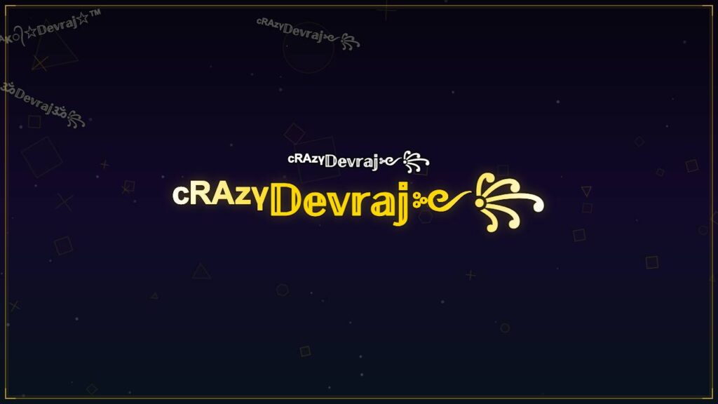 ᶜᴿᴬᶻᵞ𝔻𝕖𝕧𝕣𝕒𝕛༻꧂ – Devraj Stylish Name