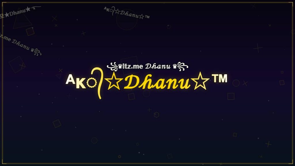 ᴬᴋ᭄☆𝒟𝒽𝒶𝓃𝓊☆™ – Dhanu Stylish Name