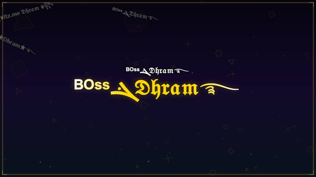ᴮᴼˢˢܔ𝔇𝔥𝔯𝔞𝔪࿐ – Dhram Stylish Name
