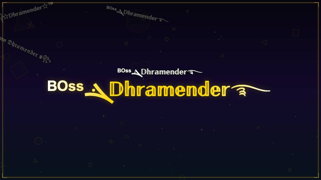 ᴮᴼˢˢܔ𝔻𝕙𝕣𝕒𝕞𝕖𝕟𝕕𝕖𝕣࿐ – Dhramender Stylish Name