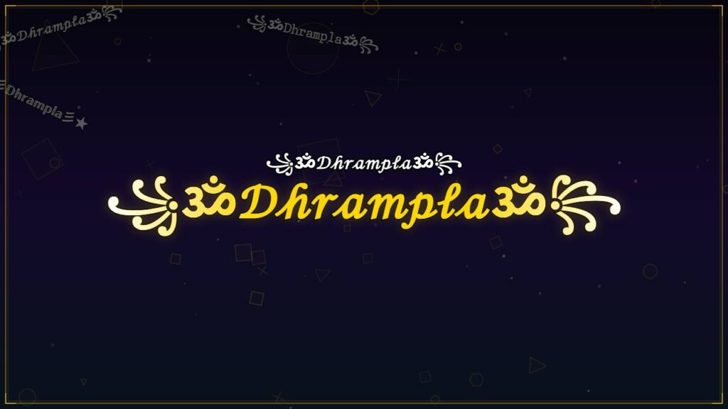 ꧁ॐ𝒟𝒽𝓇𝒶𝓂𝓅𝓁𝒶ॐ꧂ – Dhrampla Stylish Name