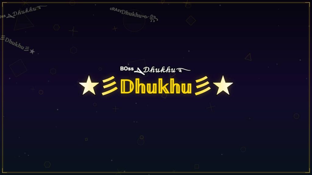 ★彡𝔻𝕙𝕦𝕜𝕙𝕦彡★ – Dhukhu Stylish Name