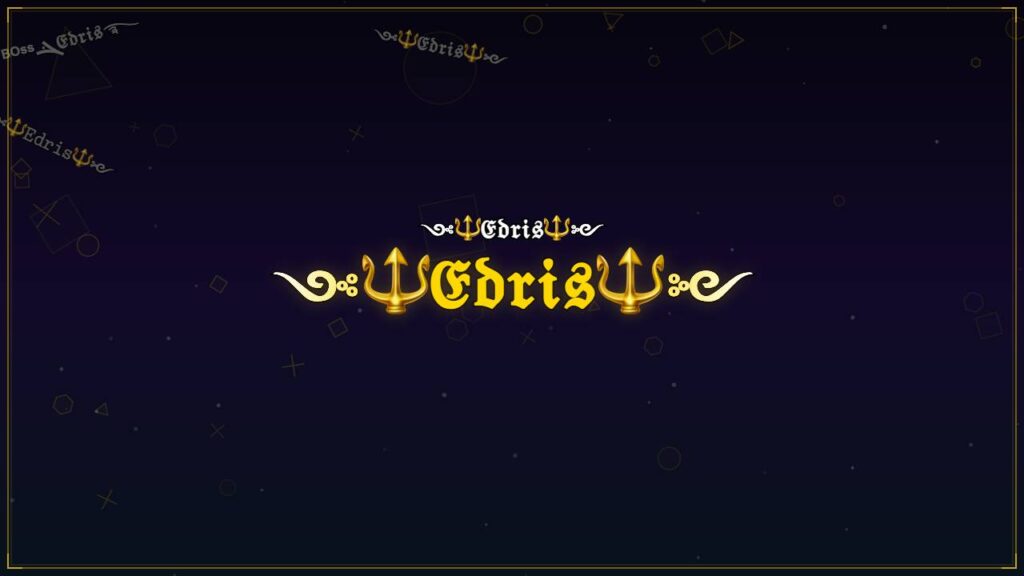 ༺🔱𝔈𝔡𝔯𝔦𝔰🔱༻ – Edris Stylish Name