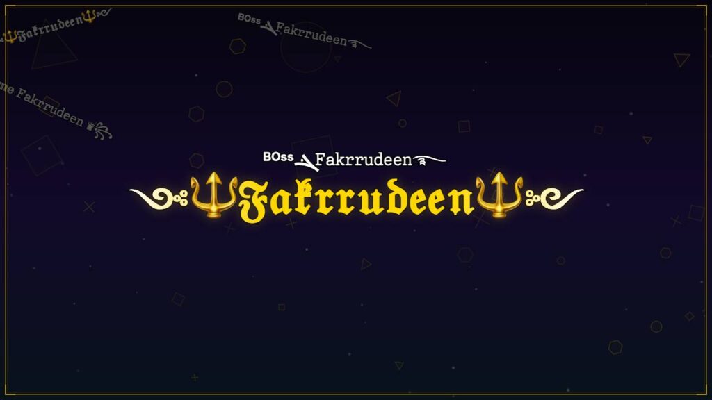 ༺🔱𝔉𝔞𝔨𝔯𝔯𝔲𝔡𝔢𝔢𝔫🔱༻ – Fakrrudeen Stylish Name