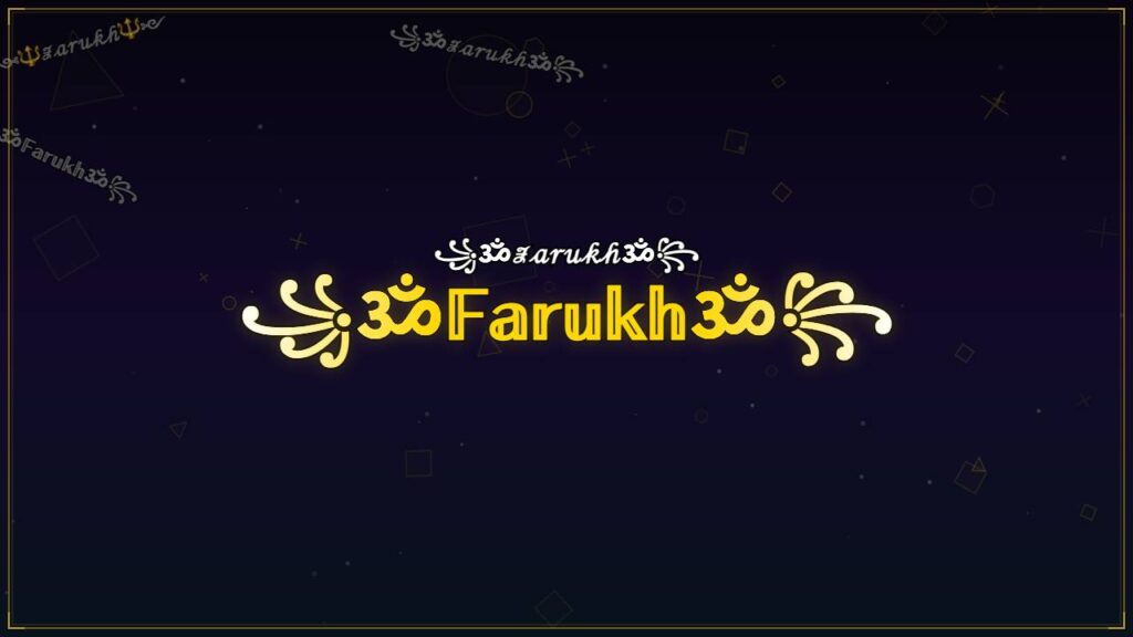 ꧁ॐ𝔽𝕒𝕣𝕦𝕜𝕙ॐ꧂ – Farukh Stylish Name
