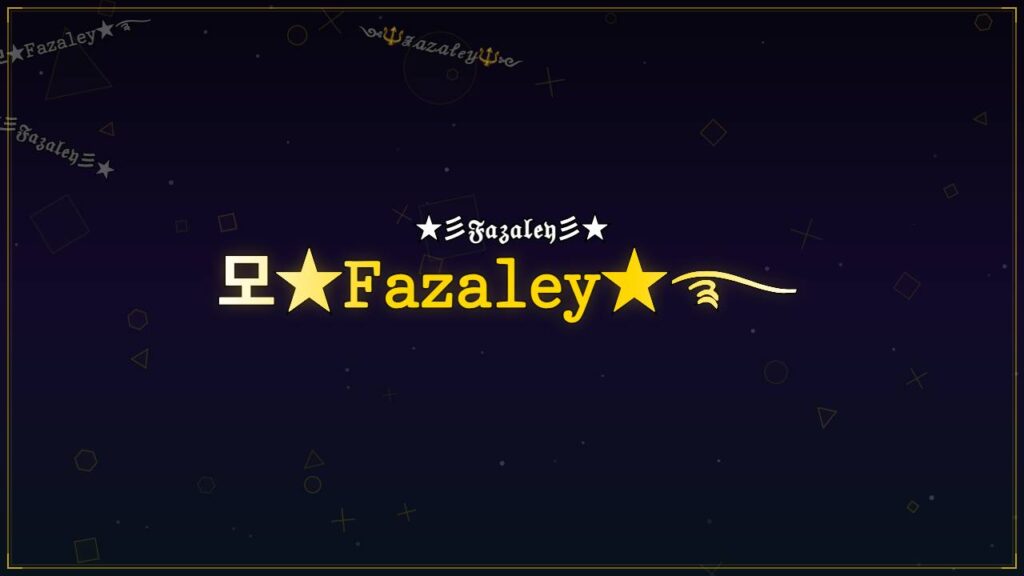 모★𝙵𝚊𝚣𝚊𝚕𝚎𝚢★࿐ – Fazaley Stylish Name
