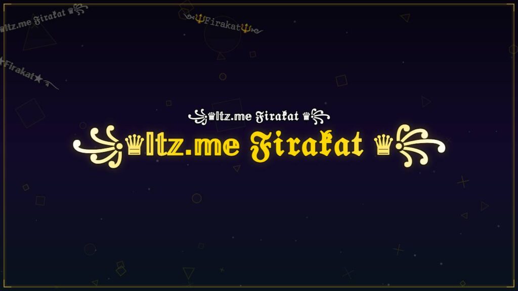 ꧁♛𝕀𝕥𝕫.𝕞𝕖 𝔉𝔦𝔯𝔞𝔨𝔞𝔱 ♛꧂ – Firakat Stylish Name