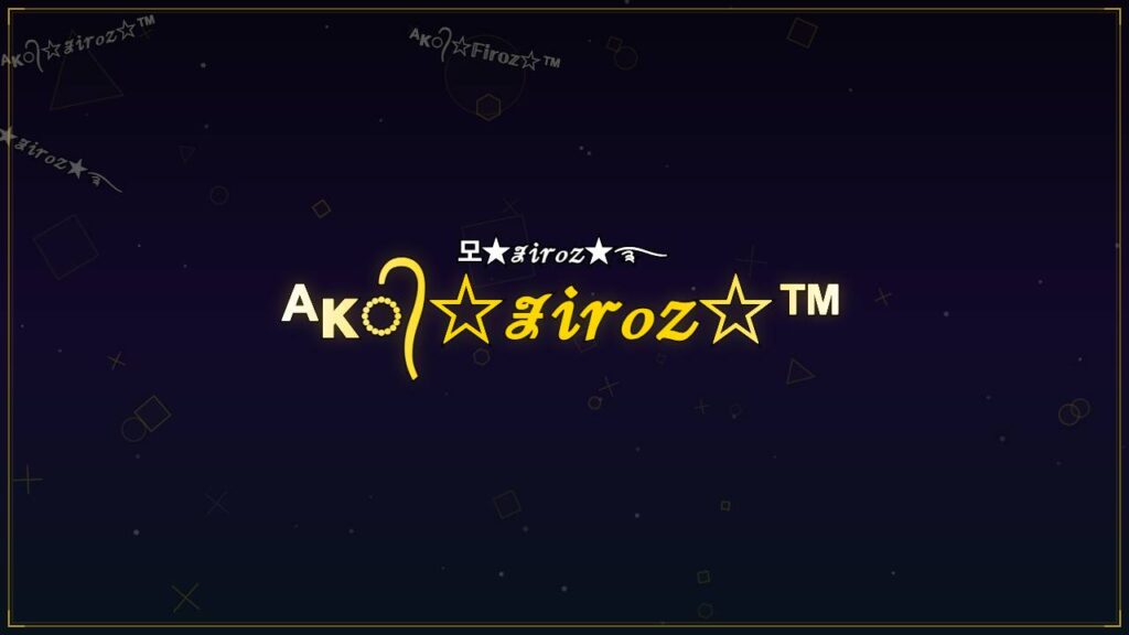 ᴬᴋ᭄☆ℱ𝒾𝓇ℴ𝓏☆™ – Firoz Stylish Name