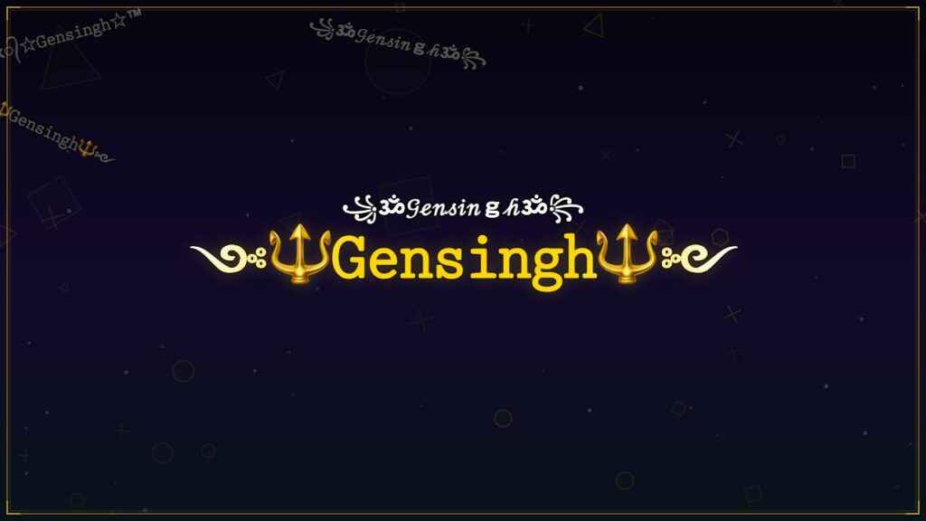 ༺🔱𝙶𝚎𝚗𝚜𝚒𝚗𝚐𝚑🔱༻ – Gensingh Stylish Name