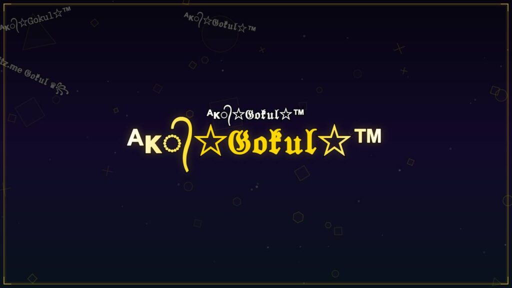 ᴬᴋ᭄☆𝔊𝔬𝔨𝔲𝔩☆™ – Gokul Stylish Name