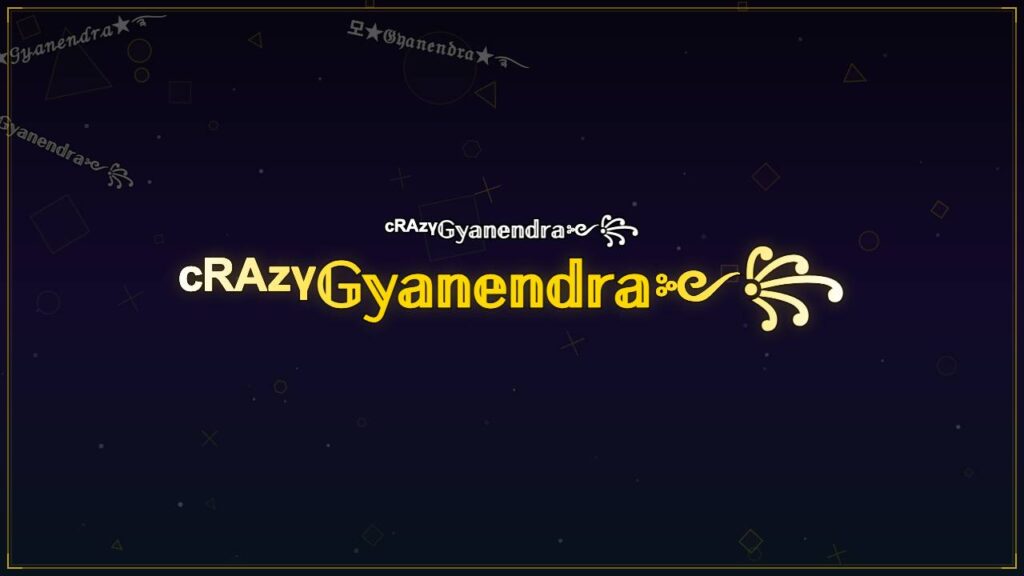 ᶜᴿᴬᶻᵞ𝔾𝕪𝕒𝕟𝕖𝕟𝕕𝕣𝕒༻꧂ – Gyanendra Stylish Name