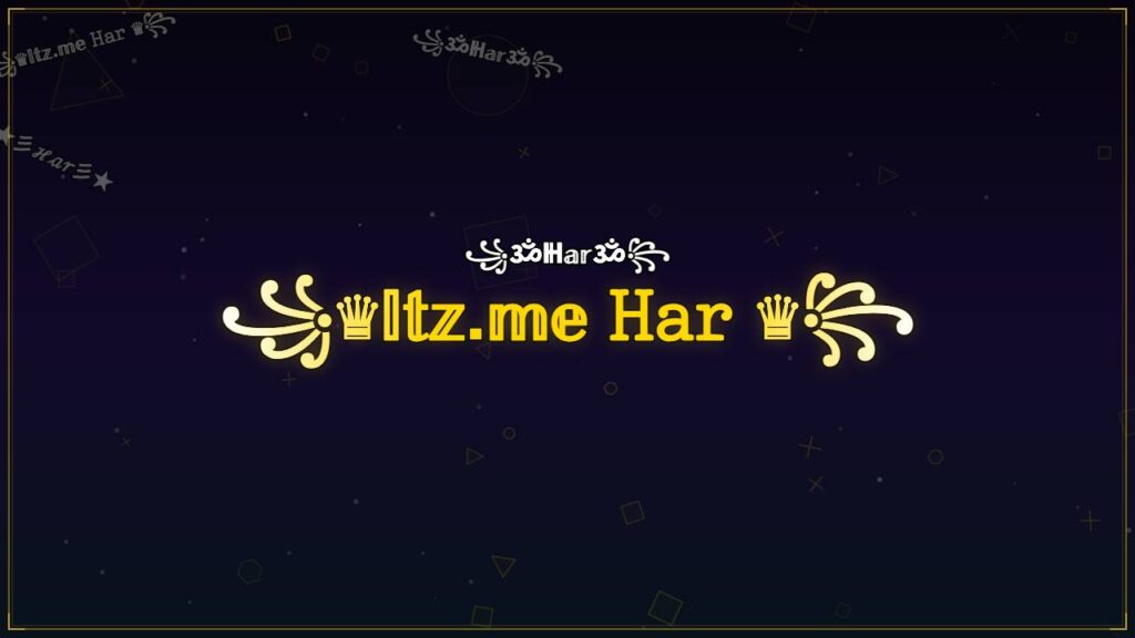 ꧁♛𝕀𝕥𝕫.𝕞𝕖 𝙷𝚊𝚛 ♛꧂ – Har Stylish Name