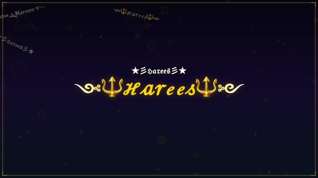 ༺🔱ℋ𝒶𝓇ℯℯ𝓈🔱༻ – Harees Stylish Name