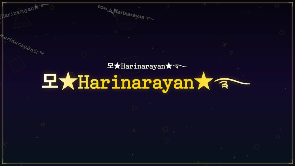 모★𝙷𝚊𝚛𝚒𝚗𝚊𝚛𝚊𝚢𝚊𝚗★࿐ – Harinarayan Stylish Name