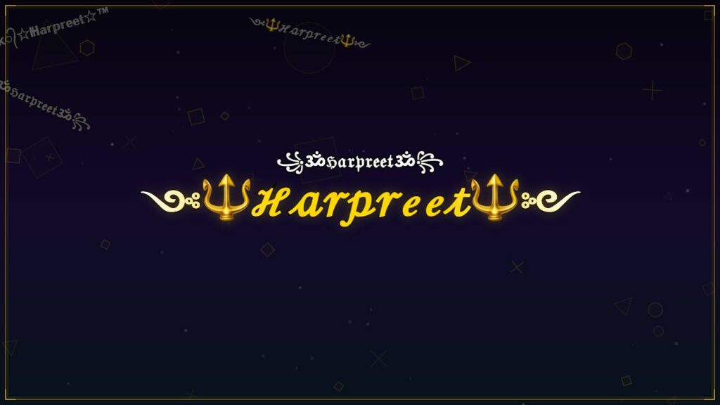 ༺🔱ℋ𝒶𝓇𝓅𝓇ℯℯ𝓉🔱༻ – Harpreet Stylish Name