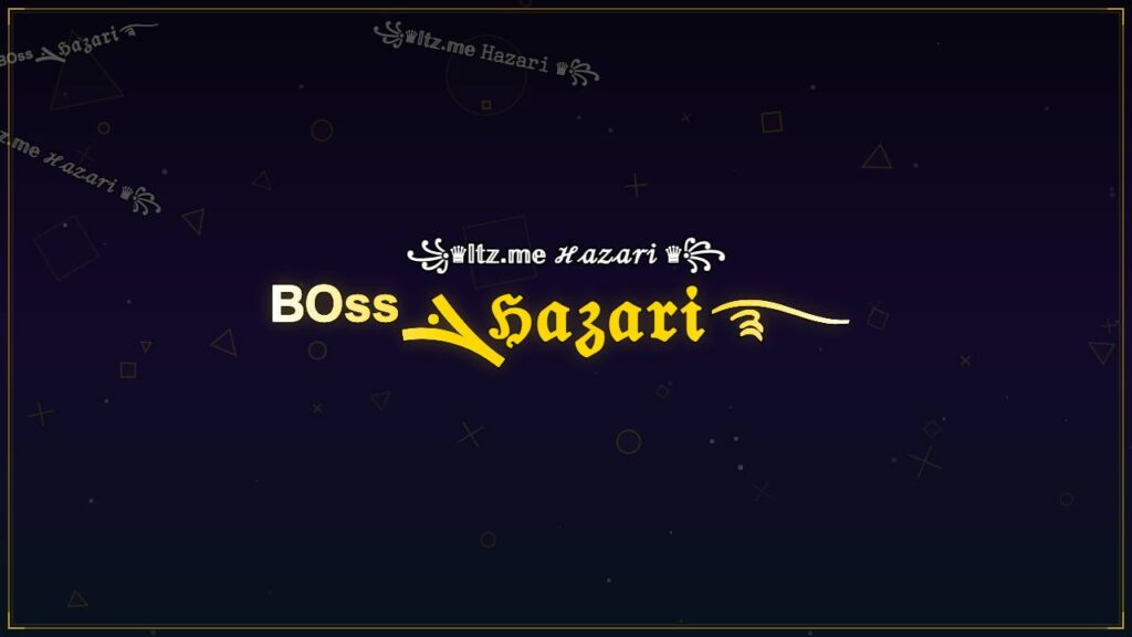 ᴮᴼˢˢܔℌ𝔞𝔷𝔞𝔯𝔦࿐ – Hazari Stylish Name