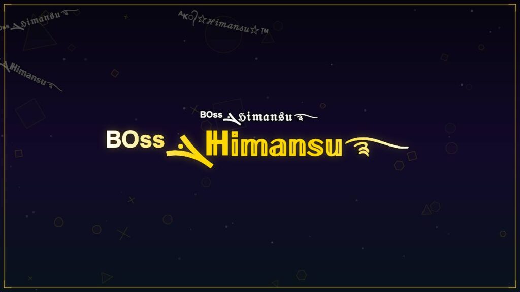 ᴮᴼˢˢܔℍ𝕚𝕞𝕒𝕟𝕤𝕦࿐ – Himansu Stylish Name