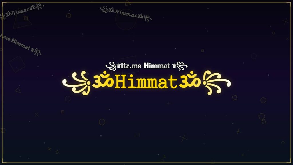 ꧁ॐ𝙷𝚒𝚖𝚖𝚊𝚝ॐ꧂ – Himmat Stylish Name