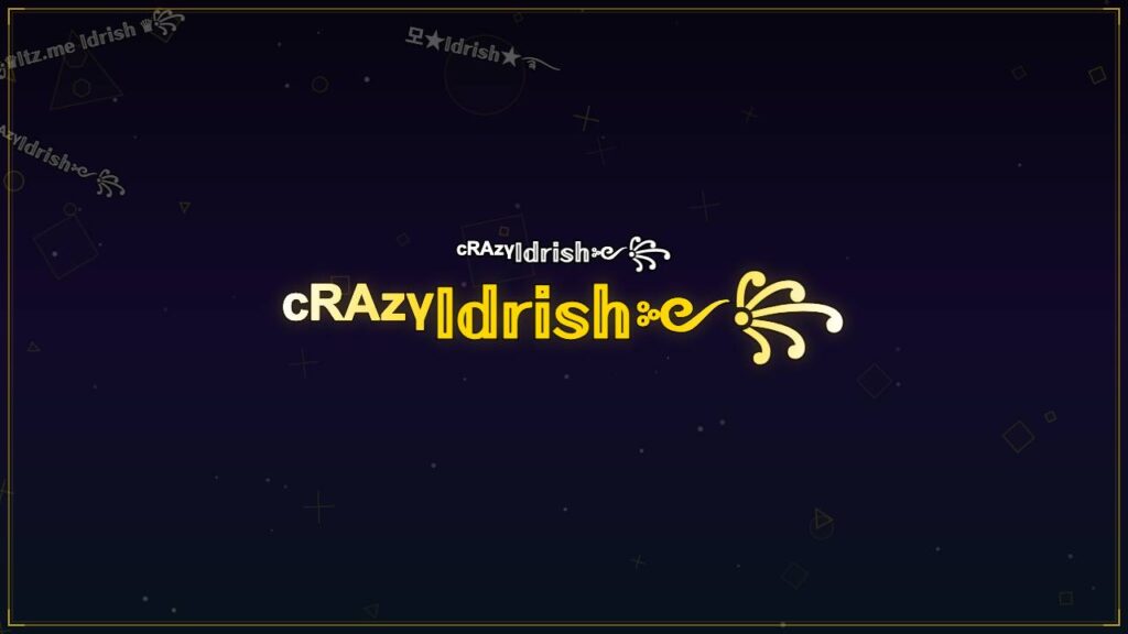 ᶜᴿᴬᶻᵞ𝕀𝕕𝕣𝕚𝕤𝕙༻꧂ – Idrish Stylish Name