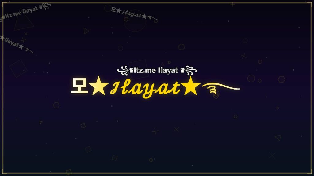 모★ℐ𝓁𝒶𝓎𝒶𝓉★࿐ – Ilayat Stylish Name