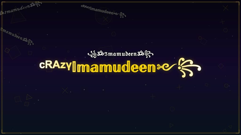 ᶜᴿᴬᶻᵞ𝕀𝕞𝕒𝕞𝕦𝕕𝕖𝕖𝕟༻꧂ – Imamudeen Stylish Name