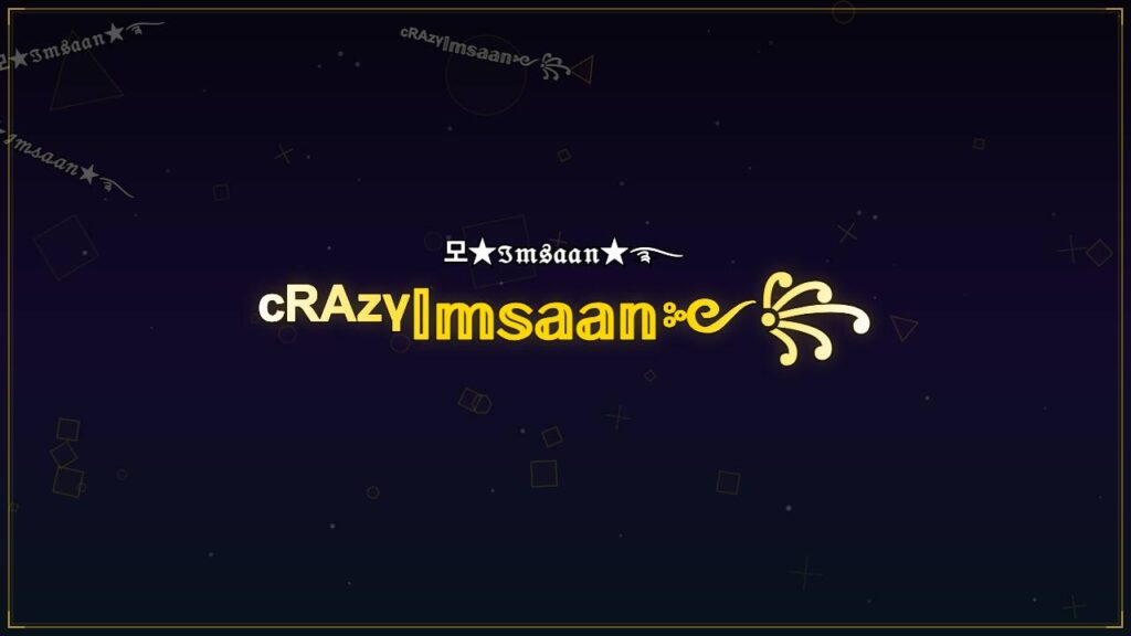 ᶜᴿᴬᶻᵞ𝕀𝕞𝕤𝕒𝕒𝕟༻꧂ – Imsaan Stylish Name