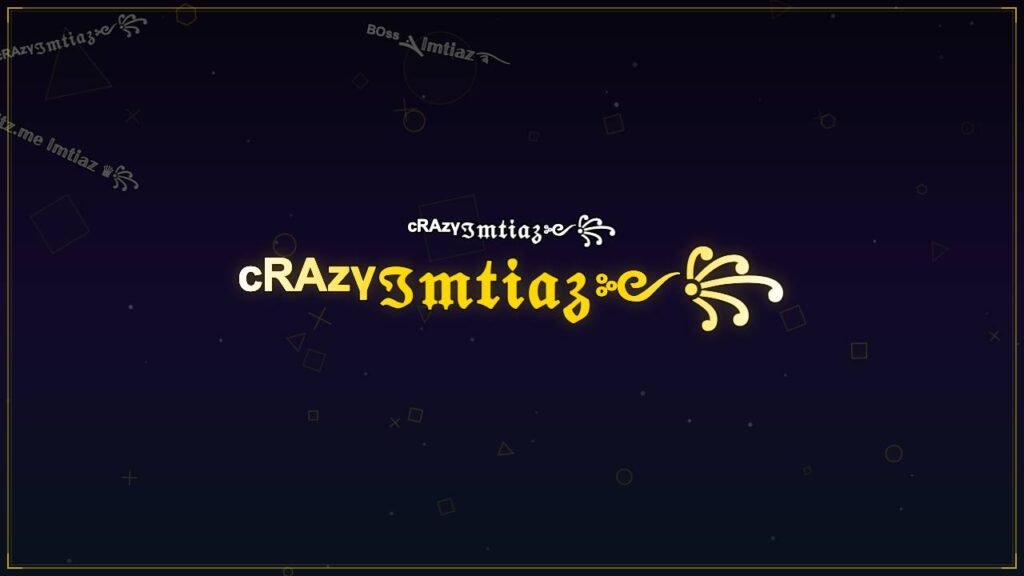 ᶜᴿᴬᶻᵞℑ𝔪𝔱𝔦𝔞𝔷༻꧂ – Imtiaz Stylish Name