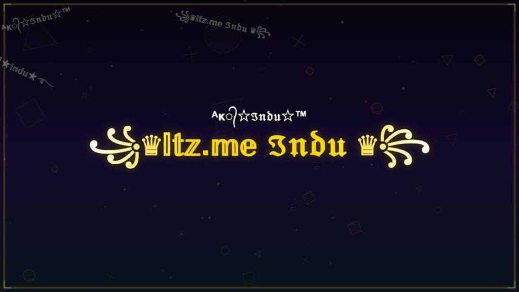 ꧁♛𝕀𝕥𝕫.𝕞𝕖 ℑ𝔫𝔡𝔲 ♛꧂ – Indu Stylish Name