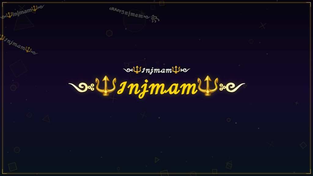 ༺🔱ℐ𝓃𝒿𝓂𝒶𝓂🔱༻ – Injmam Stylish Name