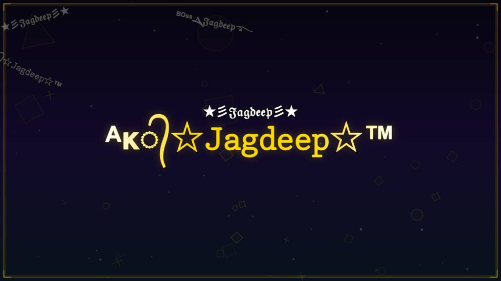 ᴬᴋ᭄☆𝙹𝚊𝚐𝚍𝚎𝚎𝚙☆™ – Jagdeep Stylish Name