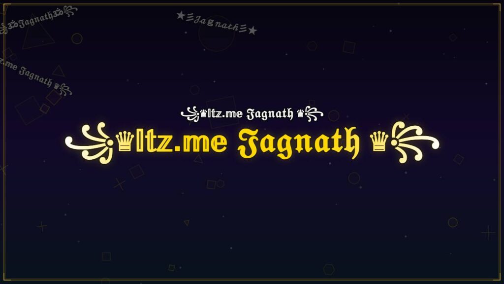 ꧁♛𝕀𝕥𝕫.𝕞𝕖 𝔍𝔞𝔤𝔫𝔞𝔱𝔥 ♛꧂ – Jagnath Stylish Name