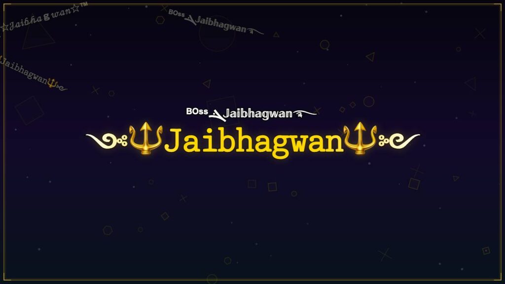 ༺🔱𝙹𝚊𝚒𝚋𝚑𝚊𝚐𝚠𝚊𝚗🔱༻ – Jaibhagwan Stylish Name