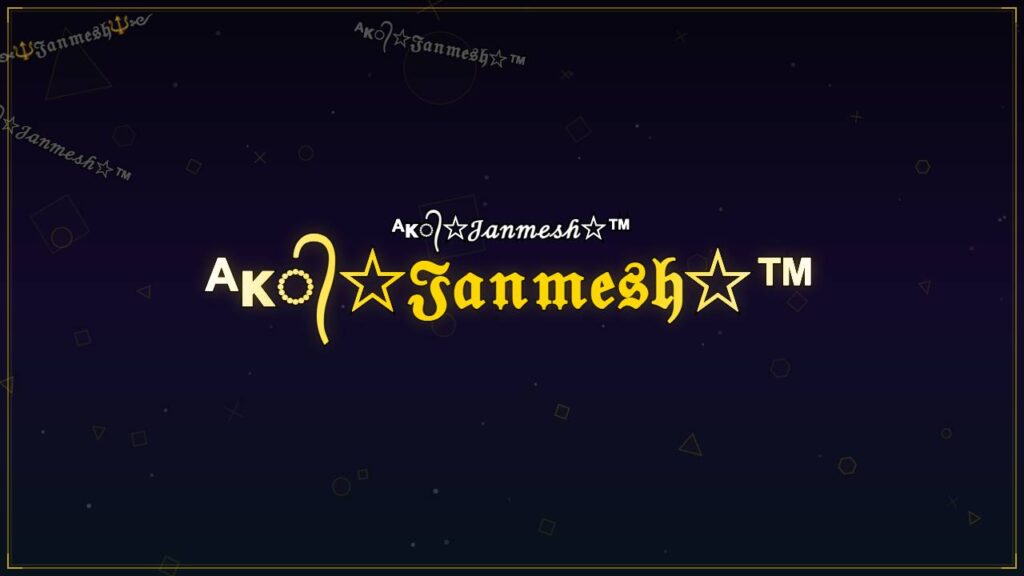 ᴬᴋ᭄☆𝔍𝔞𝔫𝔪𝔢𝔰𝔥☆™ – Janmesh Stylish Name