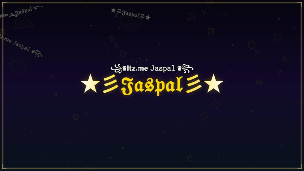 ★彡𝔍𝔞𝔰𝔭𝔞𝔩彡★ – Jaspal Stylish Name