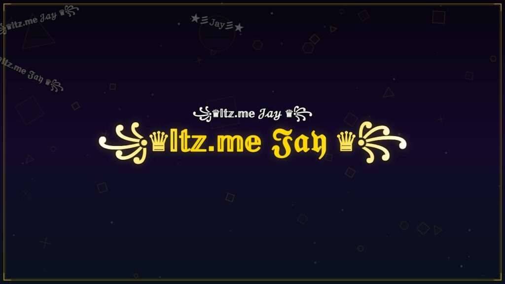 ꧁♛𝕀𝕥𝕫.𝕞𝕖 𝔍𝔞𝔶 ♛꧂ – Jay Stylish Name