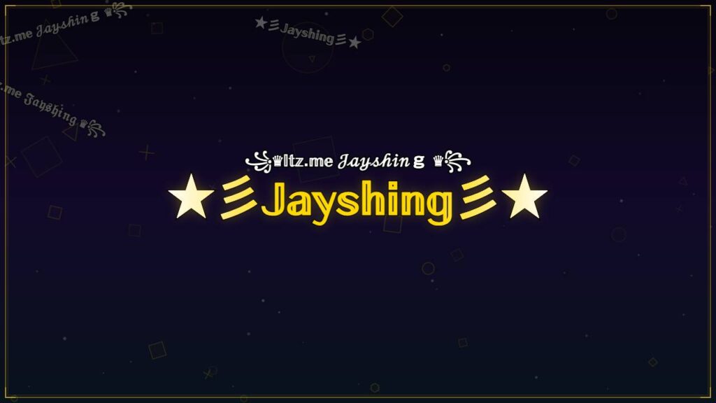 ★彡𝕁𝕒𝕪𝕤𝕙𝕚𝕟𝕘彡★ – Jayshing Stylish Name