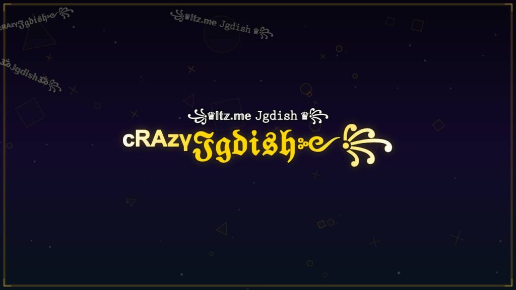 ᶜᴿᴬᶻᵞ𝔍𝔤𝔡𝔦𝔰𝔥༻꧂ – Jgdish Stylish Name