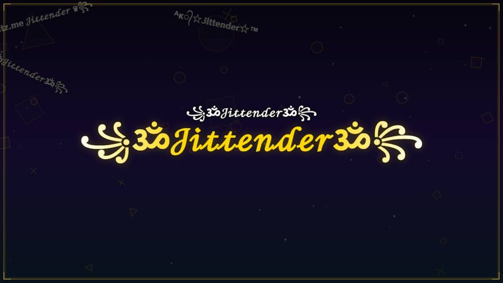 ꧁ॐ𝒥𝒾𝓉𝓉ℯ𝓃𝒹ℯ𝓇ॐ꧂ – Jittender Stylish Name