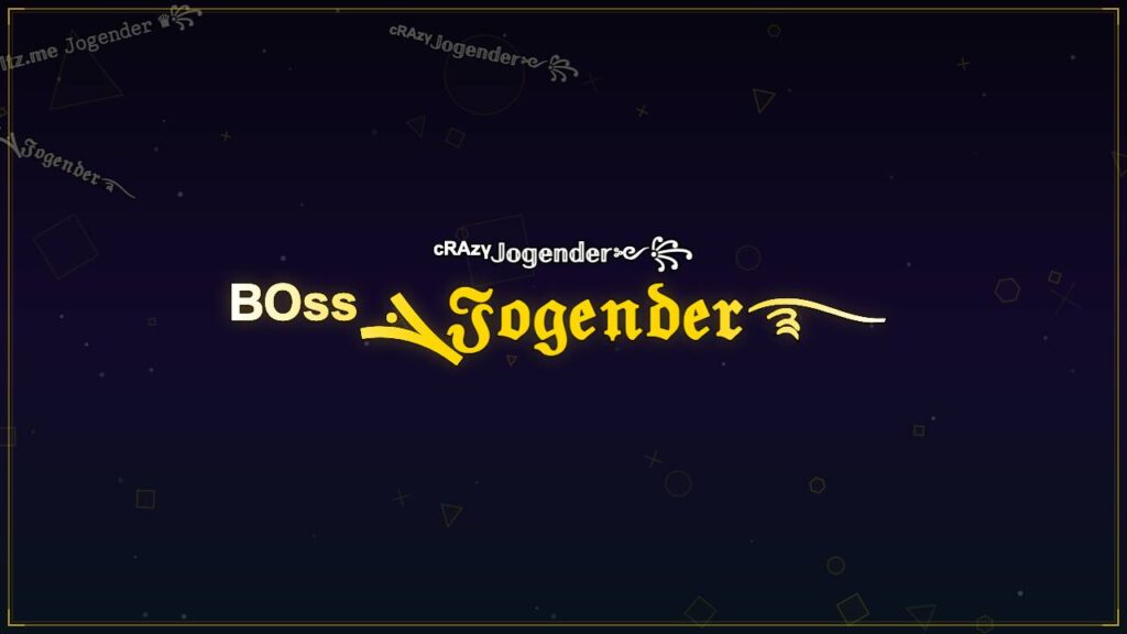 ᴮᴼˢˢܔ𝔍𝔬𝔤𝔢𝔫𝔡𝔢𝔯࿐ – Jogender Stylish Name