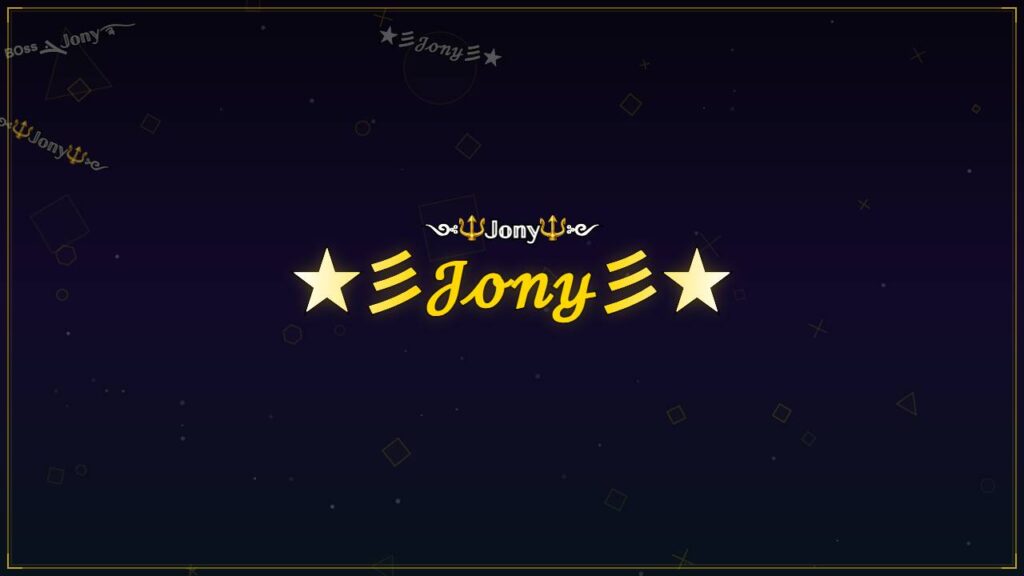 ★彡𝒥ℴ𝓃𝓎彡★ – Jony Stylish Name