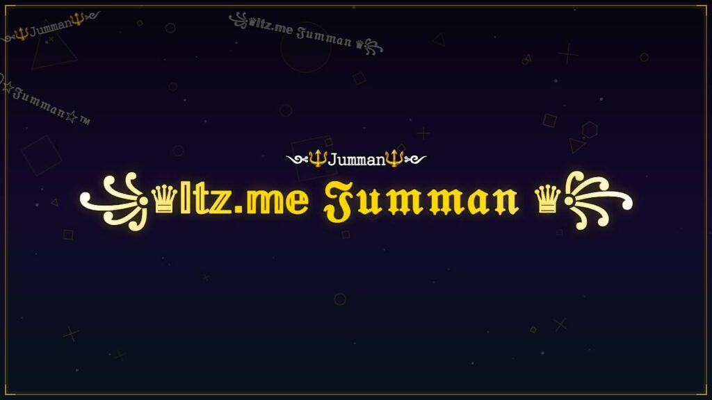 ꧁♛𝕀𝕥𝕫.𝕞𝕖 𝔍𝔲𝔪𝔪𝔞𝔫 ♛꧂ – Jumman Stylish Name
